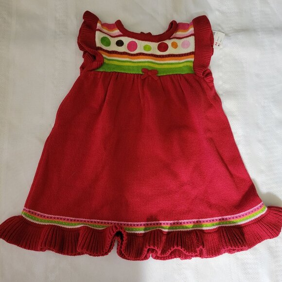 Gymboree Reindeer Frolic 18-24 month NWT sweater dress. Mixed Bin Z31 - Picture 4 of 5